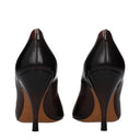 Miu Miu Women's Décolleté Brown Leather/Moro Head