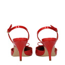 Salvatore Ferragamo Gylla Women's Sandals Patent Red/Fire