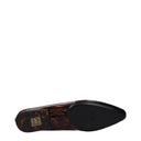 Loro Piana Primula Women's Patent Leather Brown Ballerina Flats