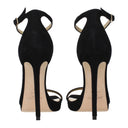 Jimmy Choo Alva Sandals Women Suede Black