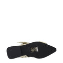 Ganni Damess Sandalen Polyurethaan Zwart/Beige