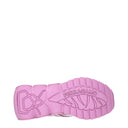 Salvatore Ferragamo Sneakers Nima Knit Women's Fabric Pink/Bubble