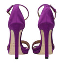 Jimmy Choo Sandalen Misty Woman Raso Lila