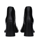 ボッテガ ヴェネタ レディースs アンクルブーツ ブラック レザー