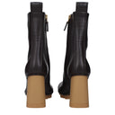 Bottega Veneta Shore Women's Ankle Boots Brown/Dark Chocolate Leather
