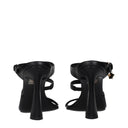 Versace Damens Sandalen aus schwarzem Leder