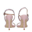 Stuart Weitzman Gemcut Women's Suede Sandals Pink/Ballerina