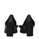 Salvatore Ferragamo Viva Donna Leather Décolleté Black