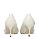 Jimmy Choo Alix Damens Weiße/Latte-Pumpe