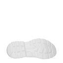 Alexander Mc Queen Women's White Fabric Sneakers