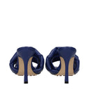 Bottega Veneta Women's Sandals Blue Leather/Cruise