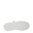Valentino Garavani Damens Sneakers Weiß/Schwarzes Leder