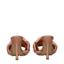 Bottega Veneta Lido Sandals Women's Pink/Peach Leather