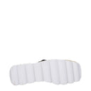Marni Damess Stoffen blauwe espadrilles