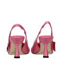 Jimmy Choo Sandals Elinor Donna Vernice Pink/Candy Rose