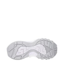 Versace Women's Sneakers White/Silver Fabric