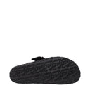 Palm Angels Slippers And Clogs Men Leather Black