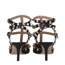 Valentino Garavani Femmes Sandales Cuir Noir