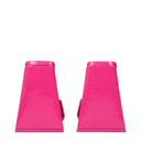 L'Attico Devon Donna's Sandali Fucsia Lucido