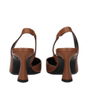 Versace Women's Brown Leather Sandals