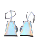 The Attico Piper Sandali Donna's Ecopelle Argento