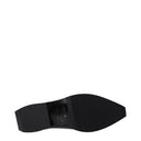 Moschino Women's Loafers Leather Black