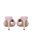 Bottega Veneta Women's Sandals Pink/Cameo Leather