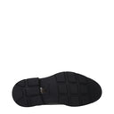 Santoni Men's Black Leather Derby