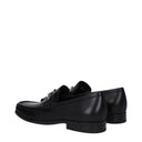 Salvatore Ferragamo Chris Men's Moccasins Black Leather
