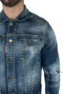 Dżinsowa kurtka dsquared2