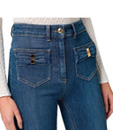 Jeans With Bow Detail Elisabetta Franchi