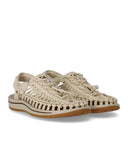 Keen Uneek Canvas Ecru Sandal