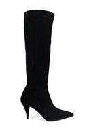 Saint Laurent uda wysokie buty Kiki