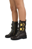 Skórzane buty Giuseppe Zanotti