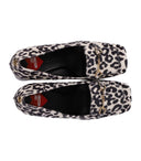 Amo la bomba de leopardo blanca y negra de Moschino