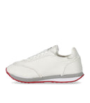 Adoro la sneaker di tela bianca Moschino