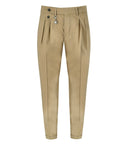 Manuel Ritz Beige Baggy Fit Hose