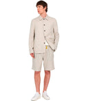Manuel Ritz Beige Shirt Style Jacket
