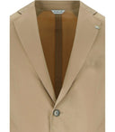 Manuel Ritz Beige Single Breasted Suit