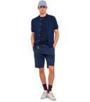 Manuel Ritz Blue Chino Bermudas pantalones cortos