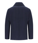 Abrigo de doble pecho de Manuel Ritz Blue