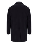 Manuel Ritz Blue Single Breasted Coat