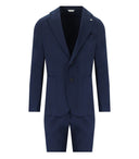 Manuel Ritz Blue Single Breasted Suit