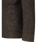 Manuel Ritz Brown Single Breasted Jacket