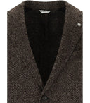Manuel Ritz Brown Single Breasted Jacket
