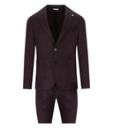 Manuel Ritz Burgundy Suit