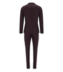 Manuel Ritz Burgundy Suit