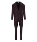 Manuel Ritz Burgundy Suit