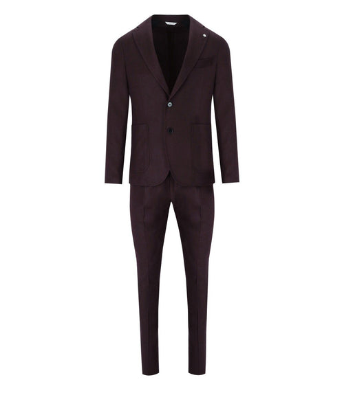 Manuel Ritz Burgundy Suit