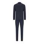 Manuel Ritz Dark Blue Single Breasted Suit